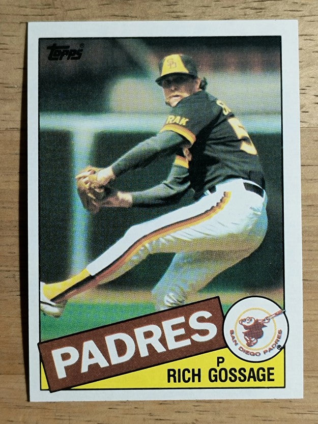 1985 Topps #90 Rich Gossage