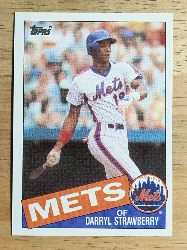 1985 Topps #570 Darryl Strawberry