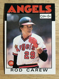 1986 O-Pee-Chee #371 Rod Carew