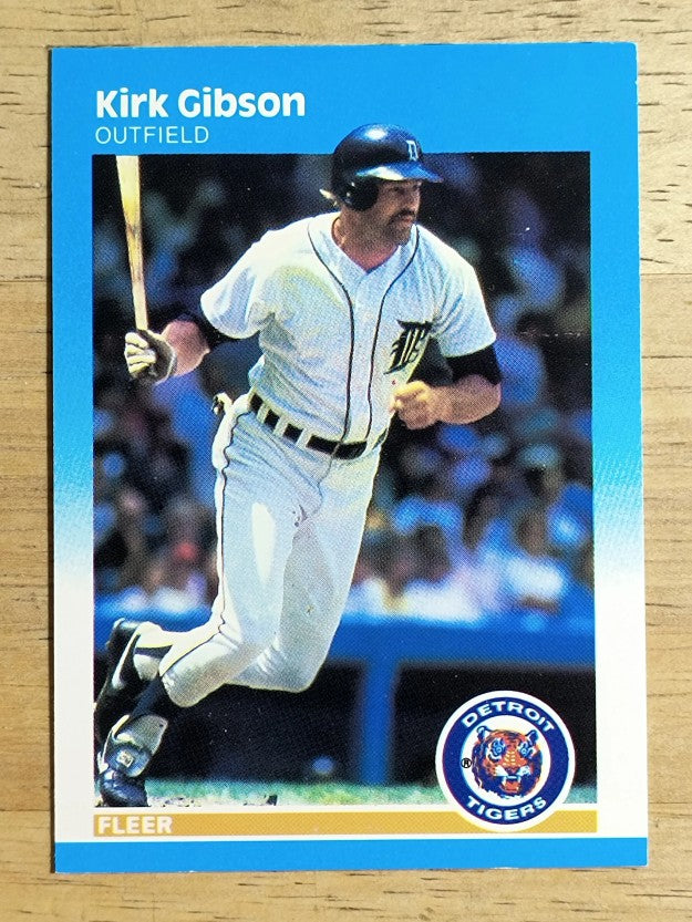 1987 Fleer Glossy #151 Kirk Gibson