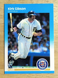 1987 Fleer Glossy #151 Kirk Gibson
