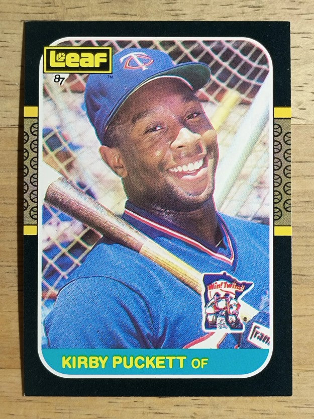 1987 Leaf/Donruss #56 Kirby Puckett
