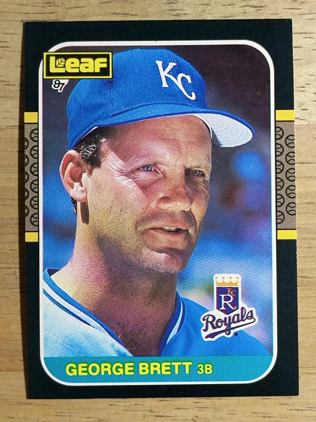 1987 Leaf/Donruss #96 George Brett