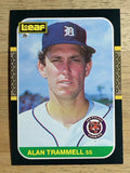 1987 Leaf/Donruss #126 Alan Trammell