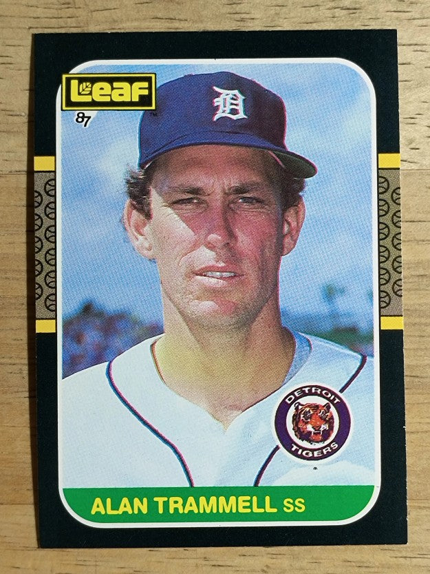 1987 Leaf/Donruss #126 Alan Trammell