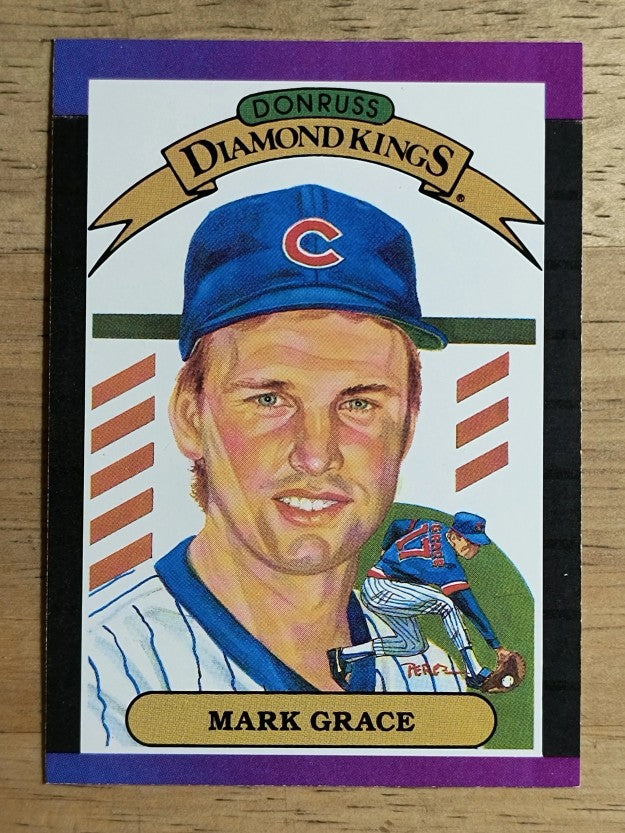 1989 Donruss #17 Mark Grace DK