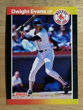 1989 Donruss #240 Dwight Evans