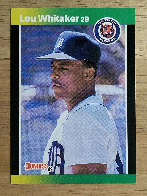 1989 Donruss Baseball's Best #35 Lou Whitaker