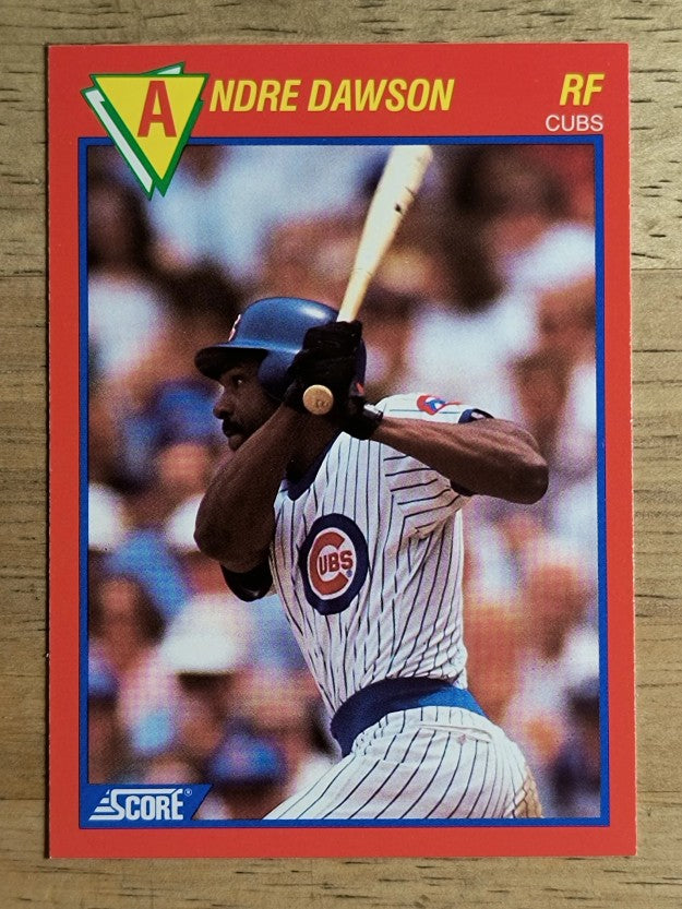 1989 Score Hottest 100 Stars #80 Andre Dawson