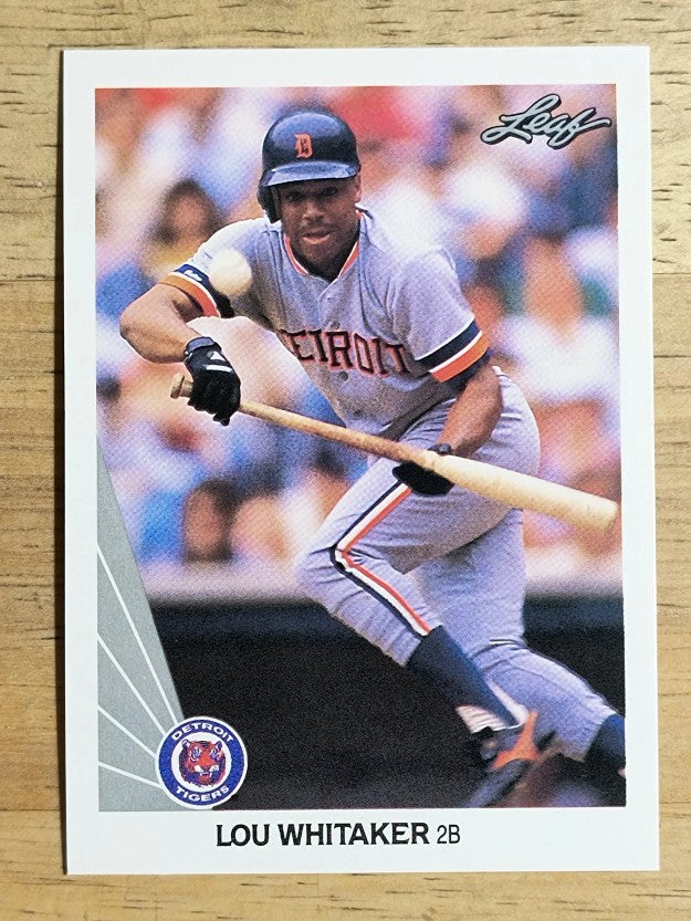 1990 Leaf #34 Lou Whitaker