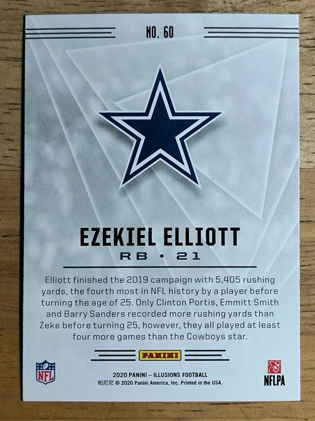 2020 Panini Illusions Retail #60 Ezekiel Elliott