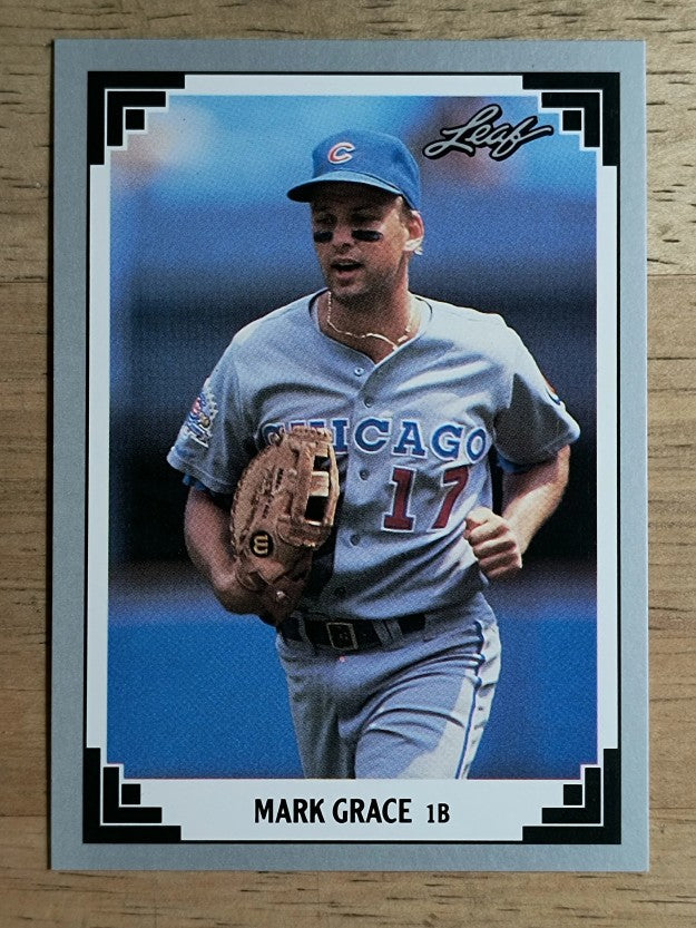 1991 Leaf #170 Mark Grace