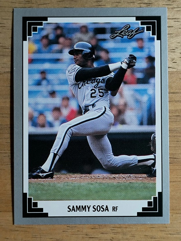 1991 Leaf #321 Sammy Sosa