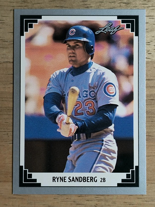 1991 Leaf Previews #2 Ryne Sandberg