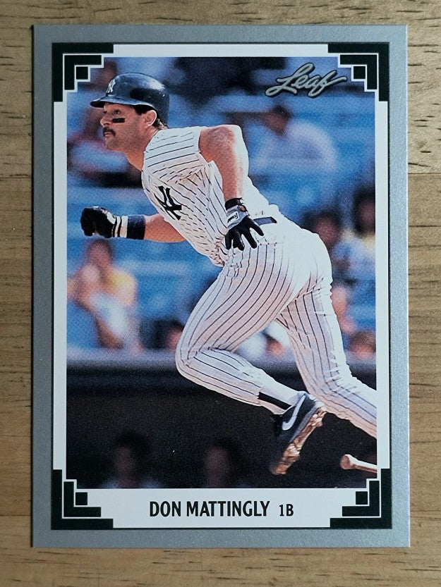 1991 Leaf Previews #22 Don Mattingly