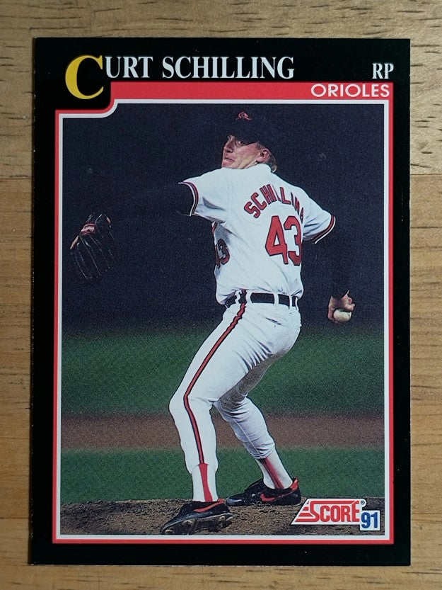 1991 Score #788 Curt Schilling