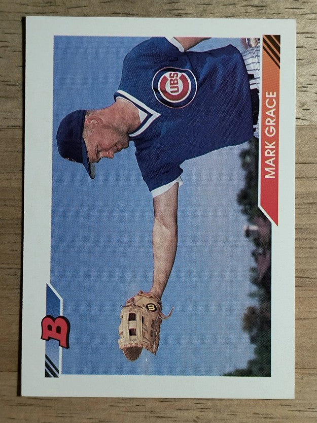 1992 Bowman #580 Mark Grace