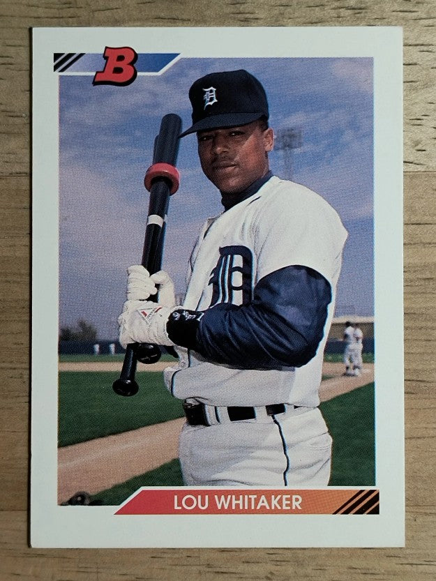 1992 Bowman #630 Lou Whitaker