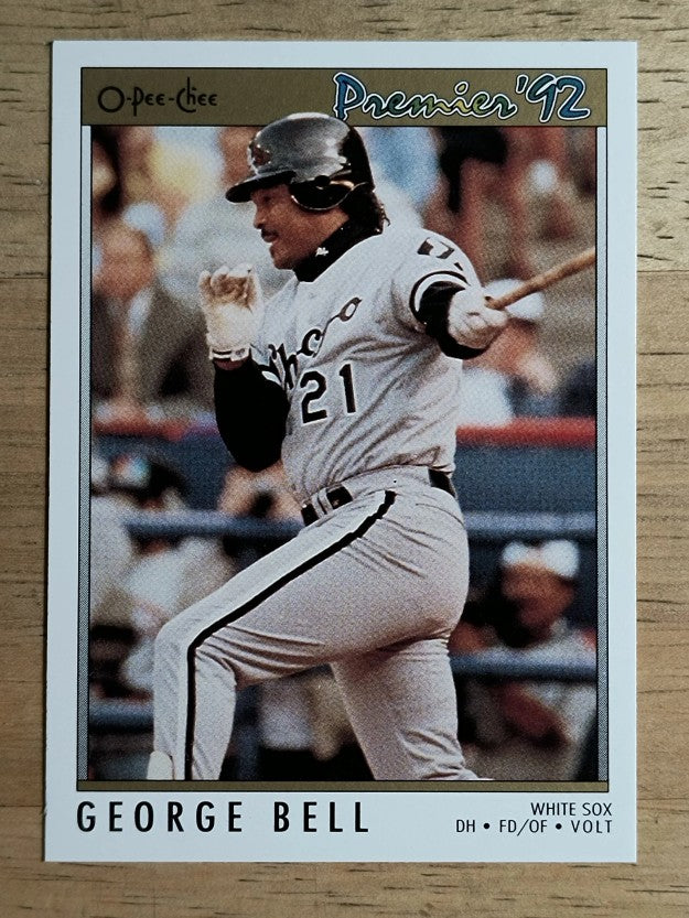 1992 O-Pee-Chee Premier #182 George Bell
