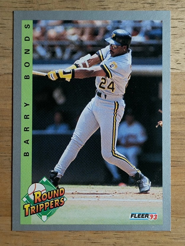 1993 Fleer #350 Barry Bonds RT