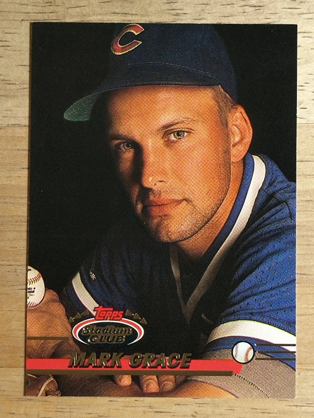1993 Stadium Club #419 Mark Grace