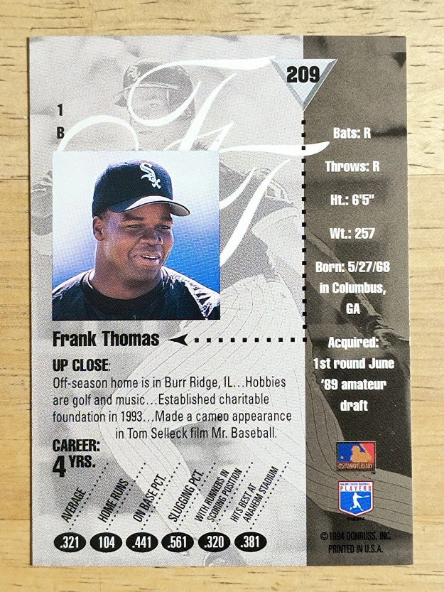 1994 Studio #209 Frank Thomas