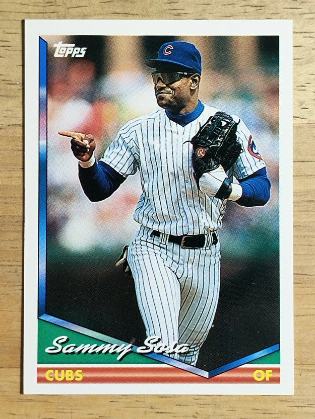 1994 Topps #725 Sammy Sosa