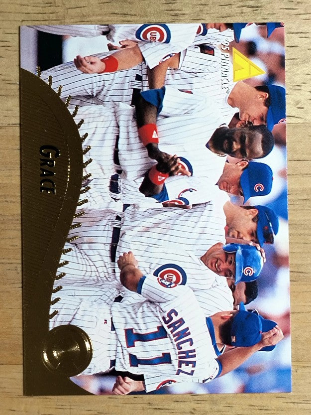 1995 Pinnacle #371 Mark Grace