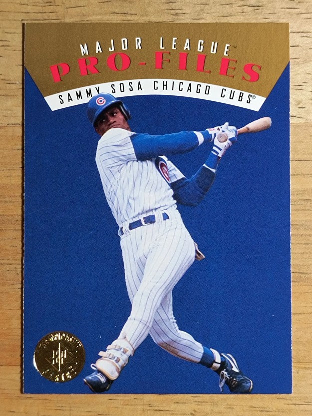1995 SP Championship #27 Sammy Sosa MLP
