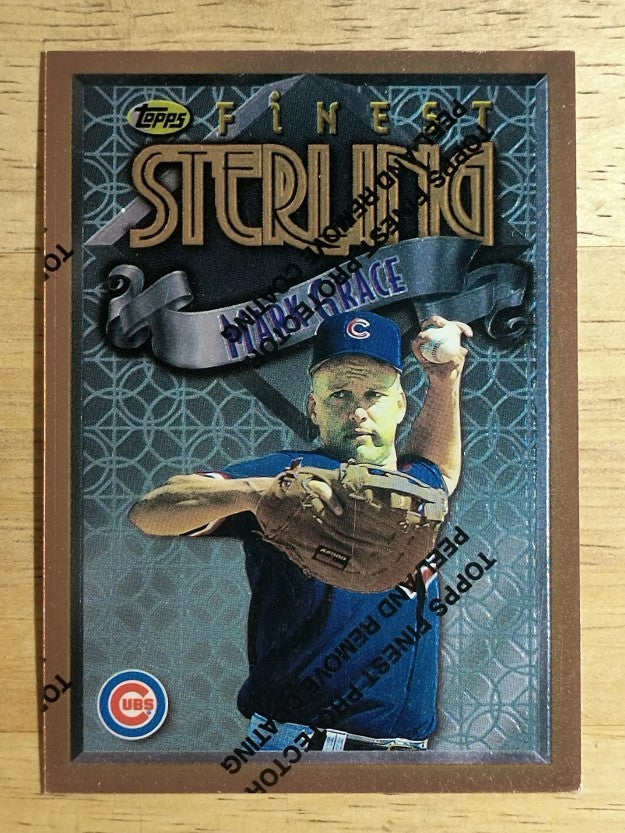 1996 Finest #B267 Mark Grace B