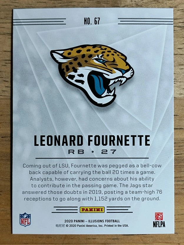 2020 Panini Illusions Retail #67 Leonard Fournette