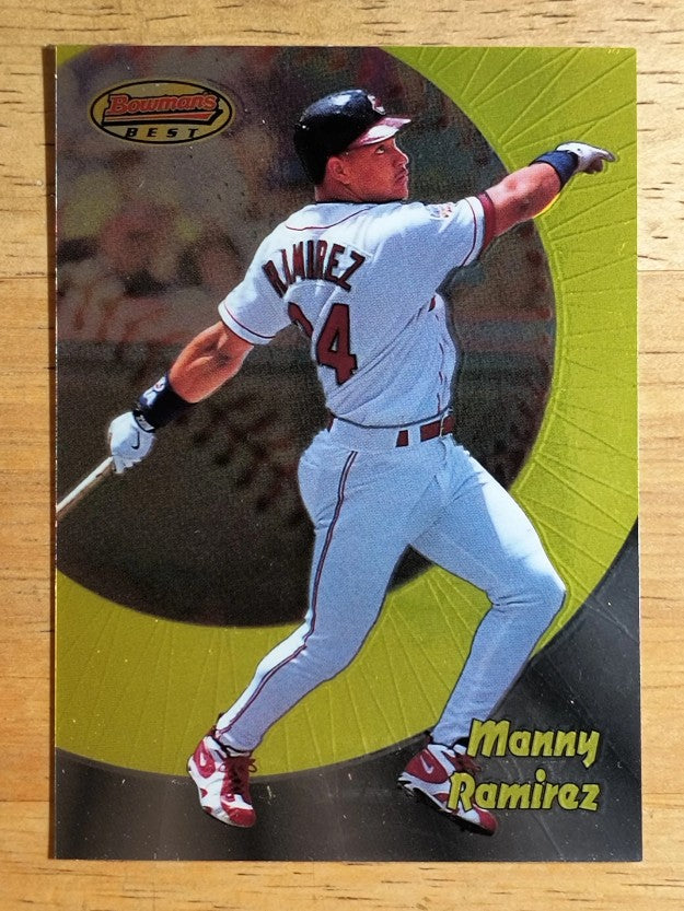 1998 Bowman's Best #14 Manny Ramirez
