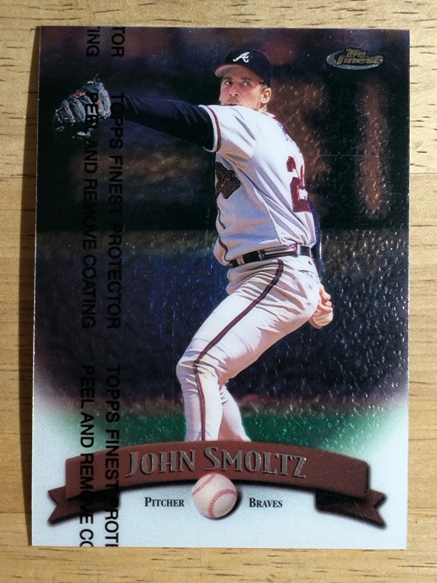 1998 Finest #170 John Smoltz