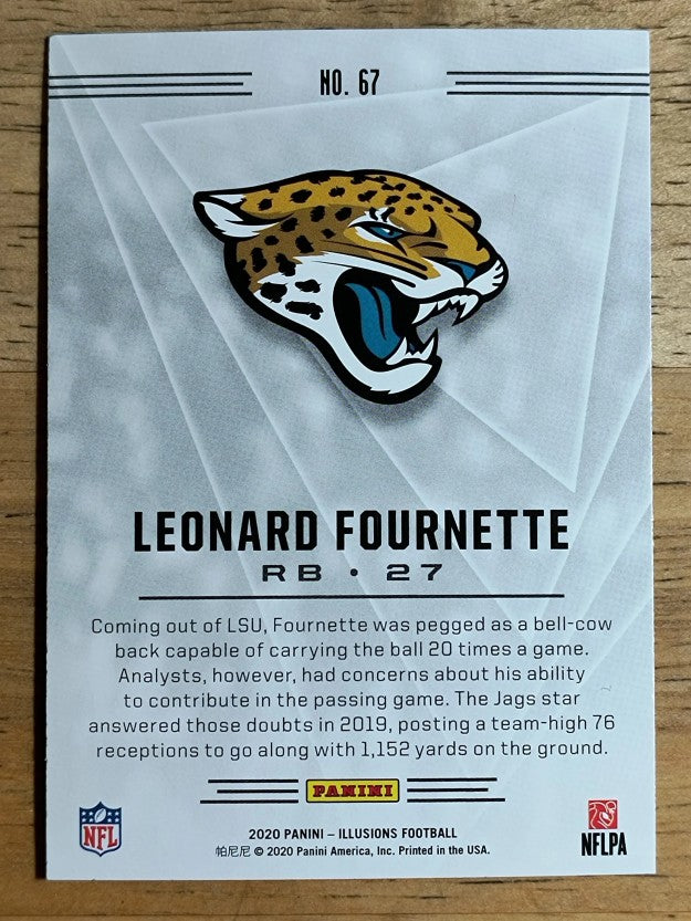 2020 Panini Illusions Retail #67 Leonard Fournette