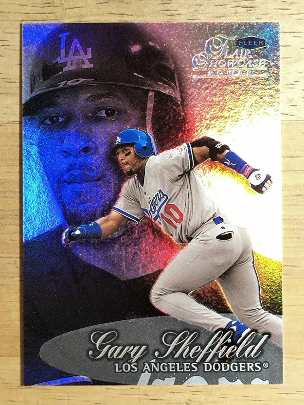 1999 Flair Showcase Row 3 #69 Gary Sheffield