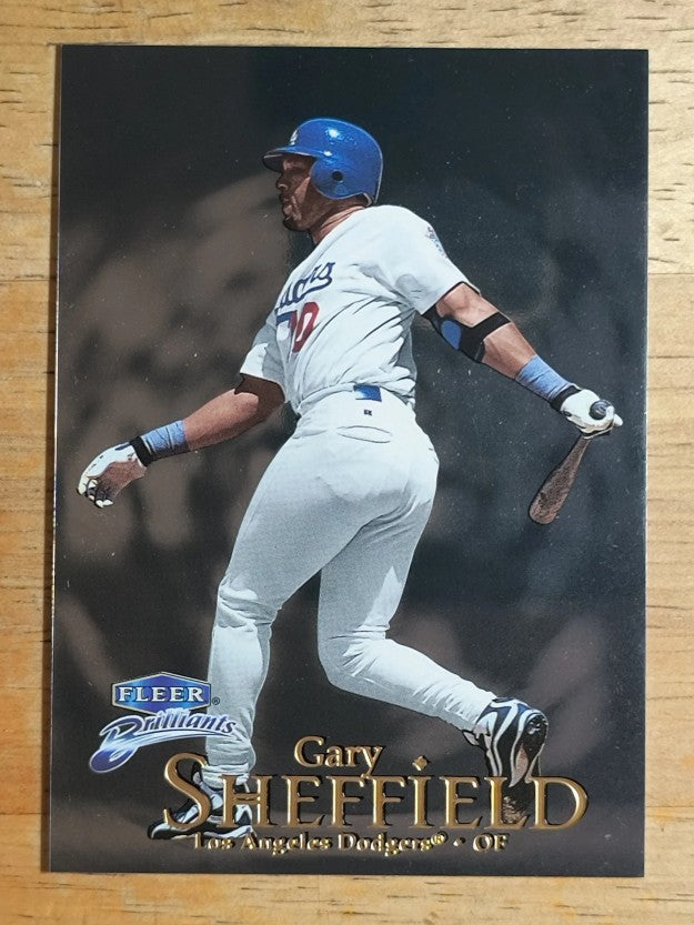 1999 Fleer Brilliants #73 Gary Sheffield