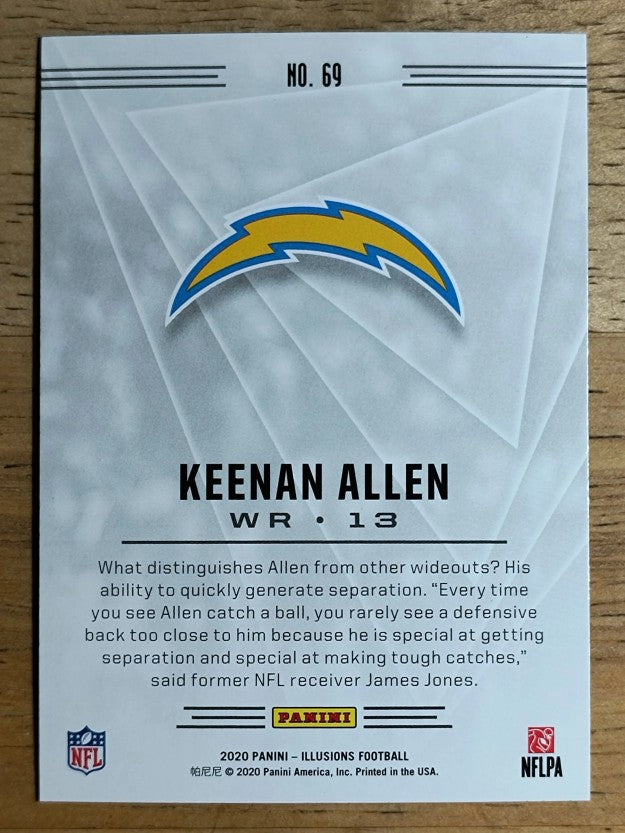 2020 Panini Illusions Retail #69 Keenan Allen