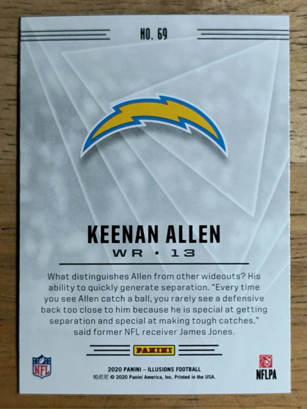 2020 Panini Illusions Retail #69 Keenan Allen