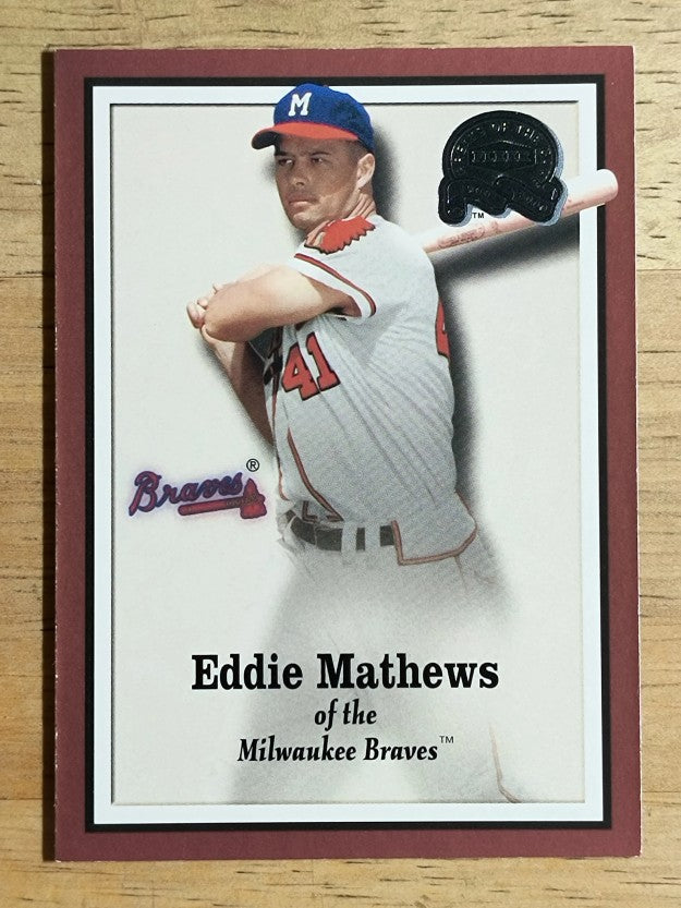 2000 Greats of the Game #10 Eddie Mathews