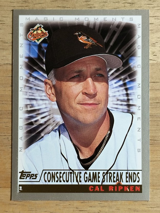 2000 Topps #238D Cal Ripken MM Streak Ends