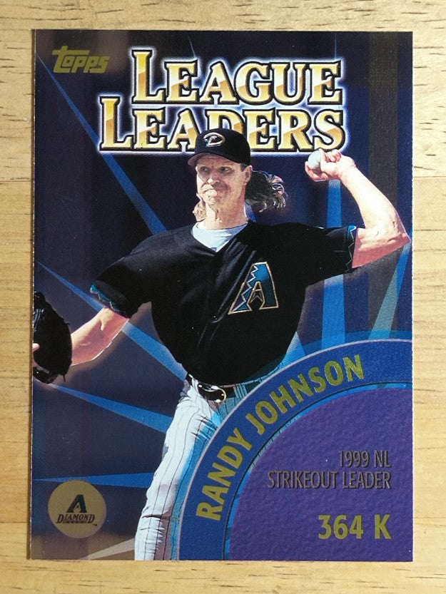 2000 Topps #465 Pedro Martinez/Randy Johnson LL