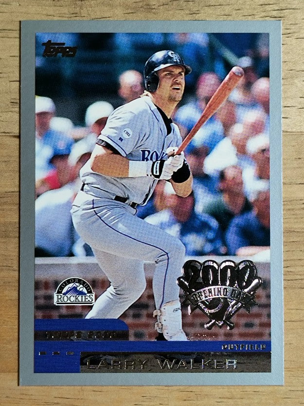 2000 Topps Opening Day #67 Larry Walker