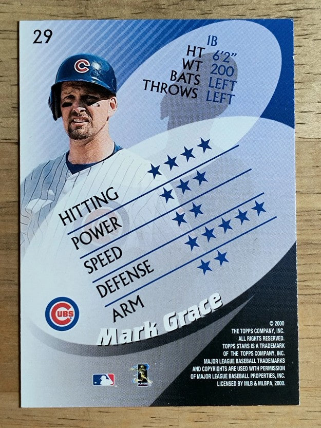 2000 Topps Stars #29 Mark Grace