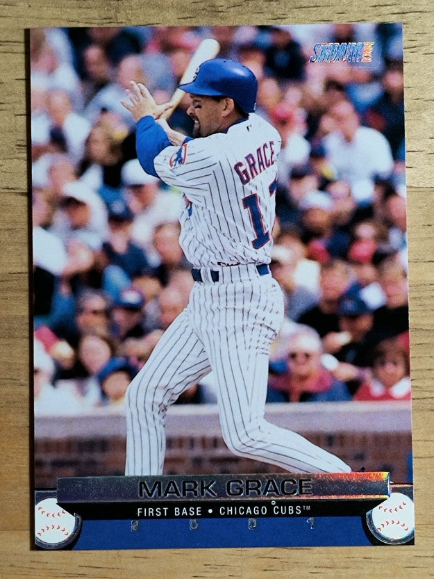 2001 Stadium Club #67 Mark Grace