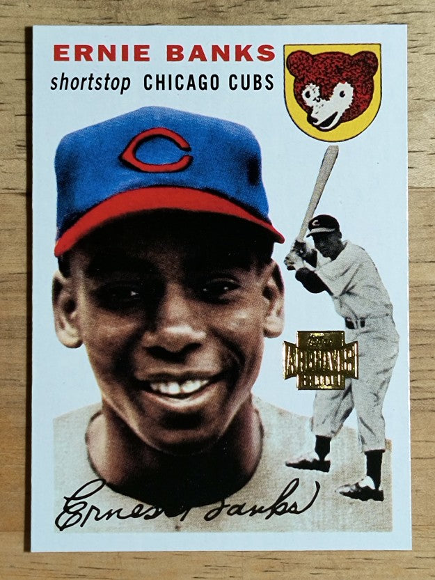 2001 Topps Archives #22 Ernie Banks 54