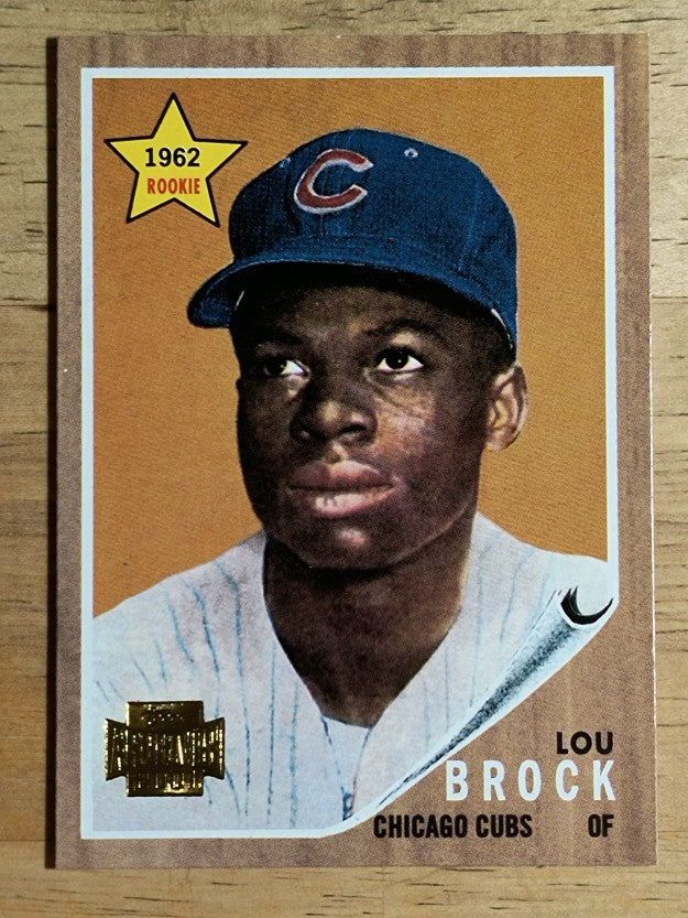 2001 Topps Archives #39 Lou Brock 62