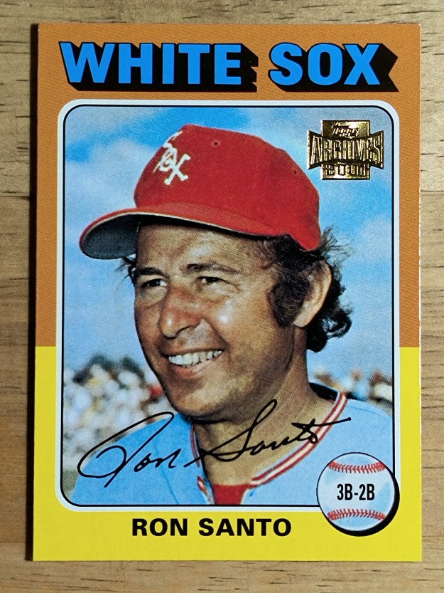 2001 Topps Archives #140 Ron Santo 75