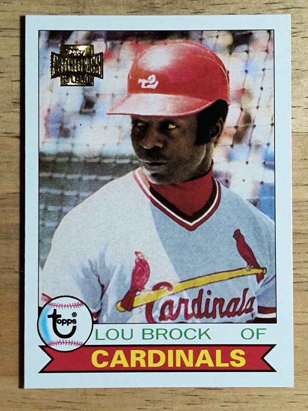2001 Topps Archives #150 Lou Brock 79