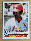 2001 Topps Archives #150 Lou Brock 79