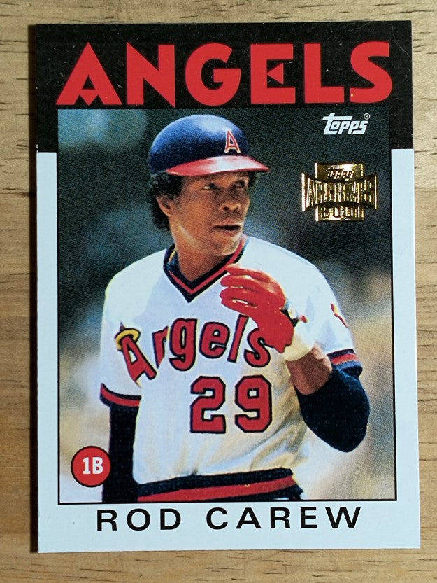 2001 Topps Archives #151 Rod Carew 86